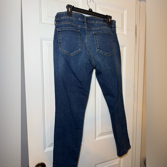 Kurt From The Kloth Toothpick Skinny Distressed Jeans Size 12 High Rise Classic - Picture 5 of 9